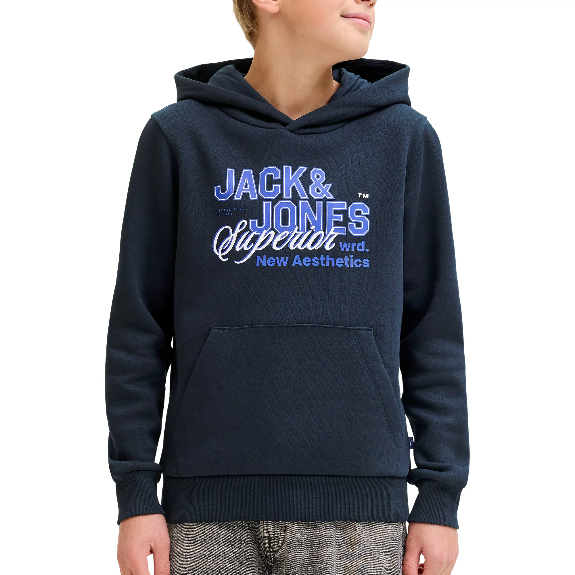 Jack & Jones Logo Hoodie Junior | Plutosport